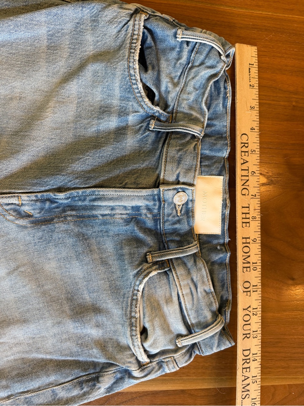 MOTHER Superior Hustler Roller Fray Size 29 ECU - Picture 6 of 9
